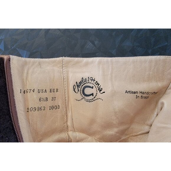 RARE DISCONTINUED Charlie 1 Horse by Lucchese Artisan Handcrafted Stiletto Boot - Picture 5 of 6